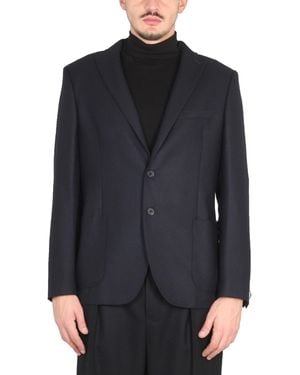 Tonello Single-breasted Jacket - Blue