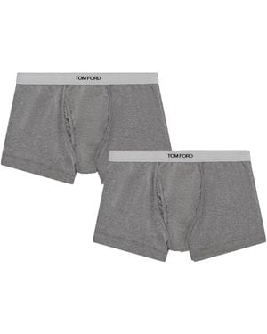 Tom Ford 2-Pack Boxer - Gray