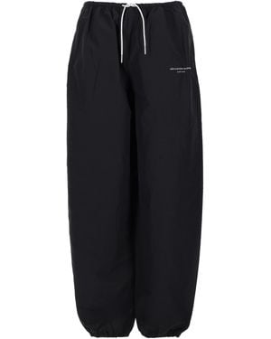 Alexander Wang Pantalone "Track" Con Logo - Blue