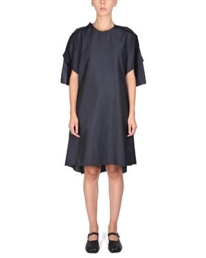 Maison Margiela Mohair Dress - Blue