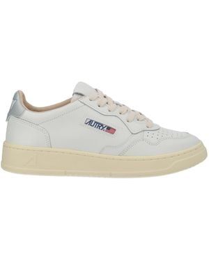 Autry Logo Trainers - White