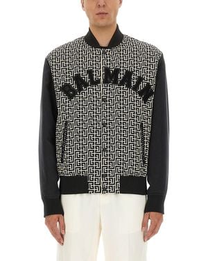 Balmain Jackets - Black