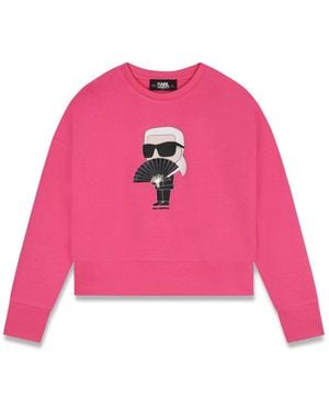 KARL LAGERFELD Sweatshirt - Pink