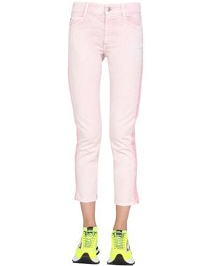 Stella McCartney Skinny High Rise Jeans - Pink