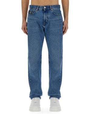 Versace Regular Fit Jeans - Blue