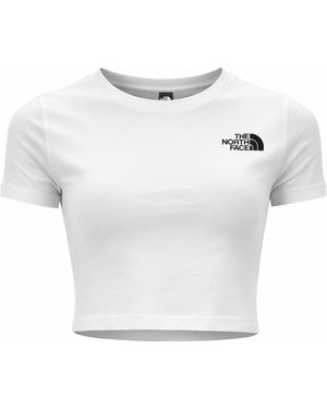 The North Face Logo Crew Neck T-Shirt - White