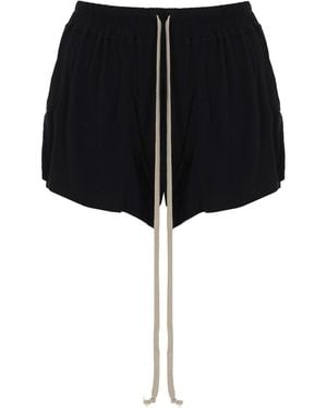 Rick Owens Drawstring Shorts - Black