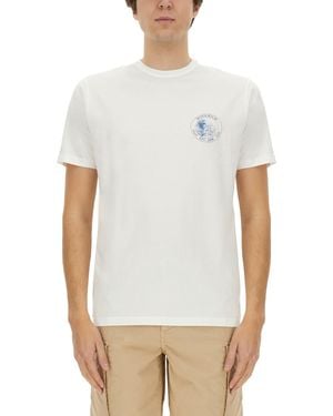 Woolrich Logo Crew Neck T-Shirt - White