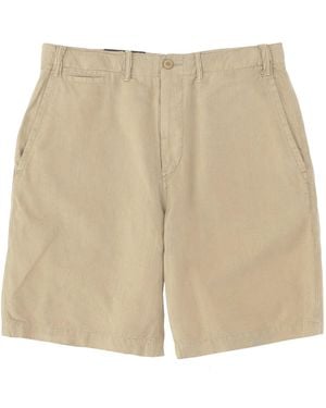 Polo Ralph Lauren Linen-Cotton Shorts - Natural