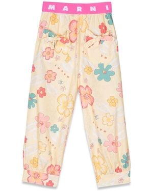 Marni Fancy Trousers - White