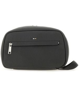 BOSS Beauty Case With Logo - Black