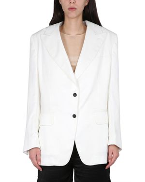 Tom Ford Boyfriend Jacket - White