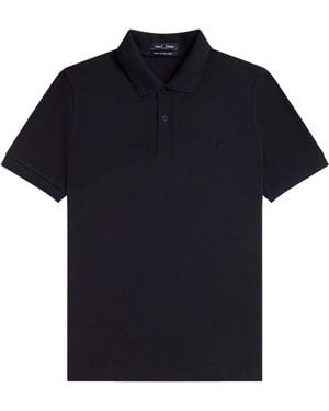 Fred Perry Polo With Logo - Black