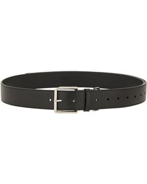 Givenchy Long Leather Belt - Black