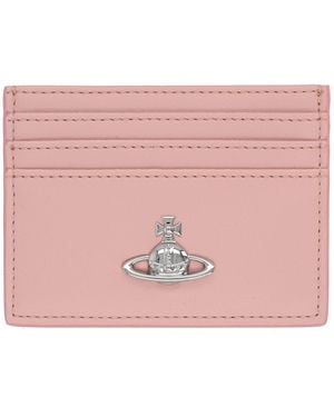 Vivienne Westwood "Flat" Card Holder - Pink