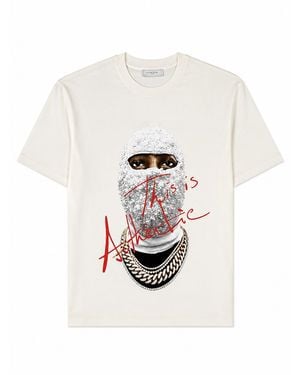 ih nom uh nit T-Shirt Con Stampa "Authentic" - White