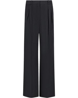 Loulou de Saison Pantalone Plissettato - Black