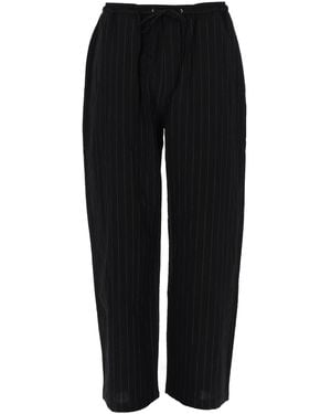 Studio Nicholson Pantalone "Drawcord" - Black