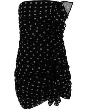Nina Ricci Mini Bustier Dress - Black