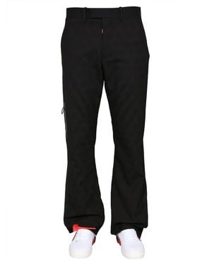 Off-White c/o Virgil Abloh Low Fit Trousers - Black