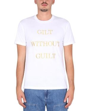 Moschino Guilt Without Guilt T-Shirt - White