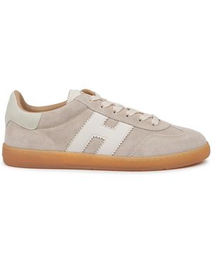 Hogan Trainers Cool Leather Calfskin Trainers - White
