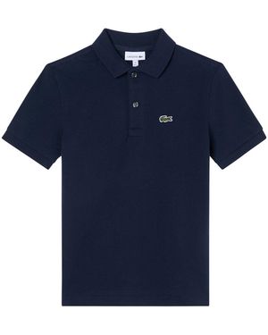 Lacoste Polo With Logo - Blue