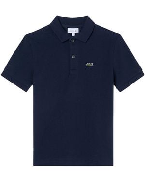 Lacoste Polo With Logo - Blue