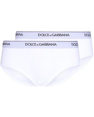 Dolce & Gabbana Dolce & Gabbana Bipack Brando Briefs - White