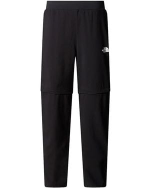 The North Face Pants With Logo - Black
