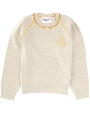 Isabel Marant Slim Fit T-Shirt - Natural