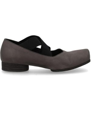 Uma Wang Luxurious Leather Flats For - White