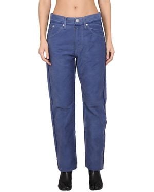 Maison Margiela Distressed Jeans Effect - Blue
