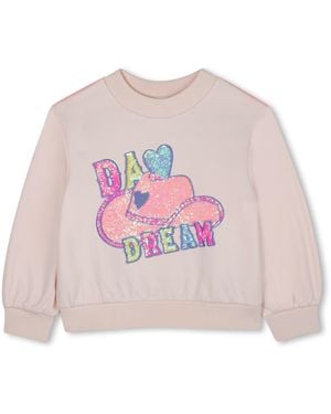Billieblush "Daydream" Sweatshirt - Pink