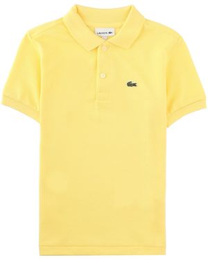 Lacoste Polo Con Logo - Yellow