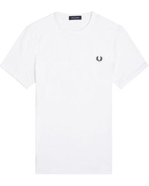 Fred Perry T-Shirt With Logo - White