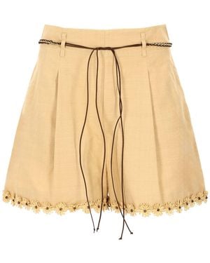 Zimmermann Shorts "Mahon" - Natural