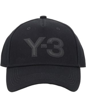 Y-3 3 Cappello Da Baseball Con Logo - Blue