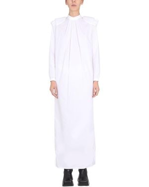 Raf Simons Long Shirt Dress - White