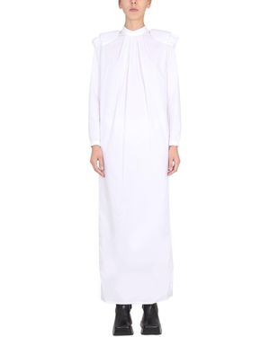 Raf Simons Long Shirt Dress - White