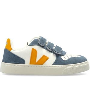 Veja "V-10" Logo Sneaker - Blue