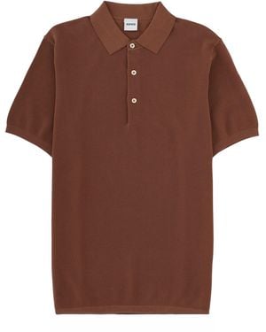 Aspesi Cotton Polo - Brown