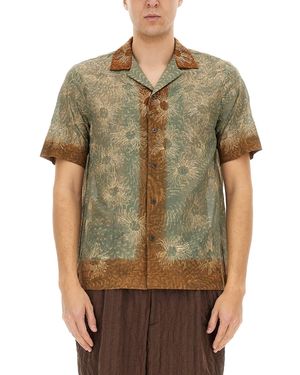 Dries Van Noten Boxy Fit Shirt - Green