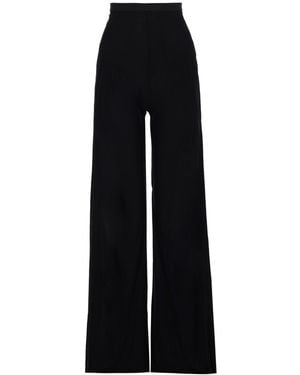 Rick Owens High-Waisted Pants - Black