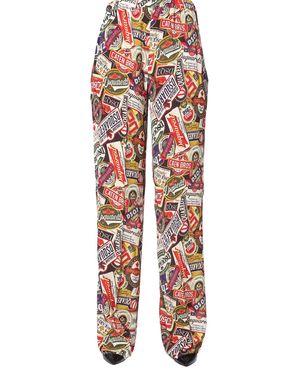 DSquared² Wide Trousers - Multicolour