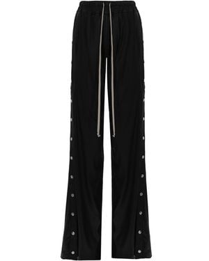 Rick Owens Wide Pusher Trousers - Black