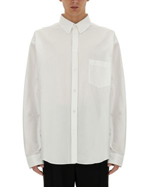 Balenciaga Large Fit Classic Shirt - White