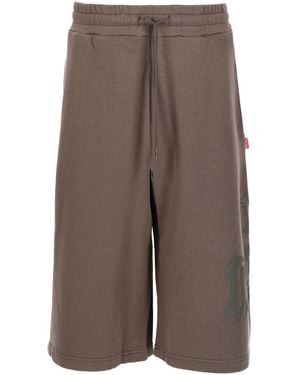 DIESEL Graphic Shorts - Brown