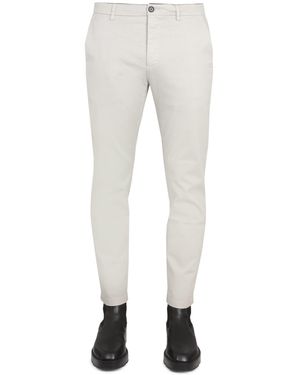 Department 5 Pantalone Con Patch Logo - Grigio