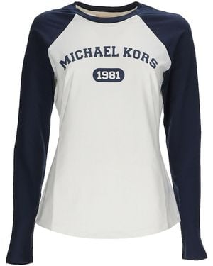 MICHAEL Michael Kors T-Shirt With Logo - Blue